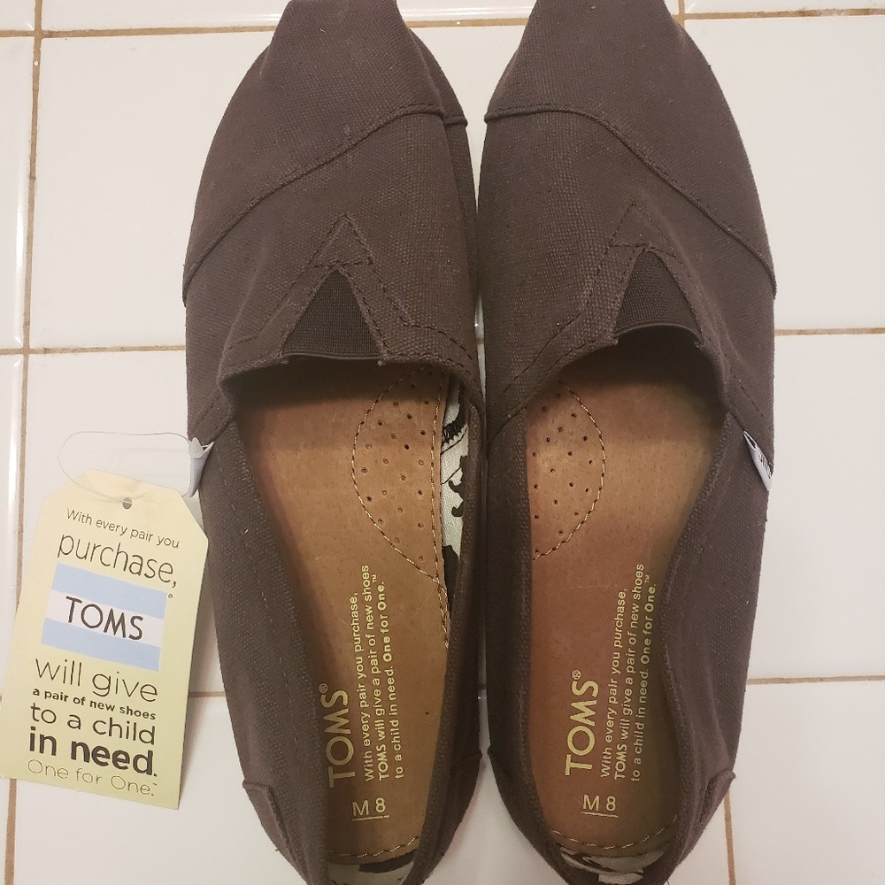 New TOMS canvas shoes